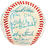 1979 Seattle Mariners Team Signed Autographed Official MacPhail AL Baseball With 27 Signatures SKU #218506