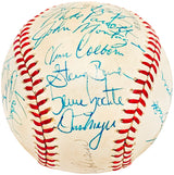 1979 Seattle Mariners Team Signed Autographed Official MacPhail AL Baseball With 27 Signatures SKU #218506