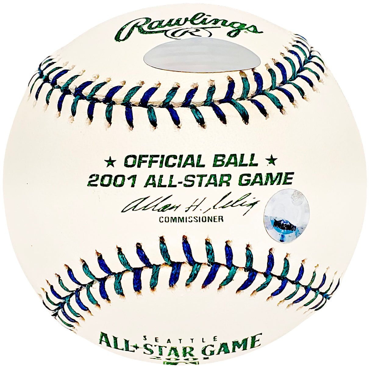 Cal Ripken Jr. Autographed Official 2001 All Star Logo MLB Game Baseball Baltimore Orioles #11/19 Steiner & MLB Holo #MR028561