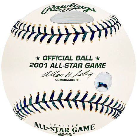 Cal Ripken Jr. Autographed Official 2001 All Star Logo MLB Game Baseball Baltimore Orioles #6/19 Steiner & MLB Holo #MR028566