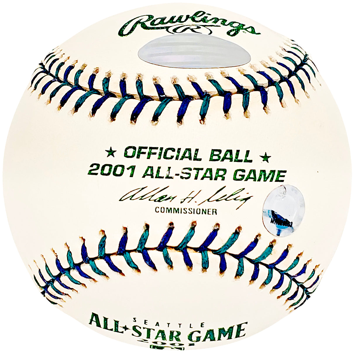 Cal Ripken Jr. Autographed Official 2001 All Star Logo MLB Game Baseball Baltimore Orioles #15/19 Steiner & MLB Holo #MR028563