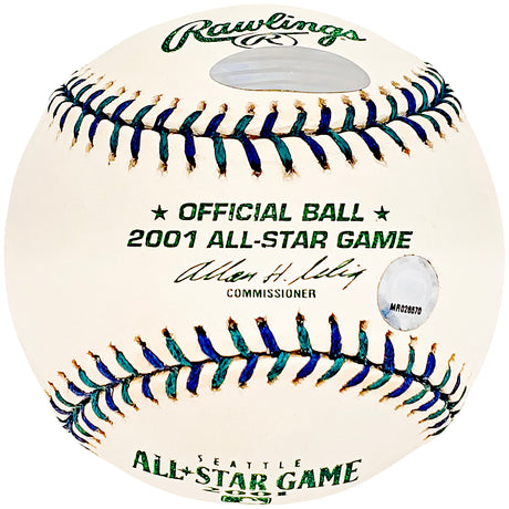 Cal Ripken Jr. Autographed Official 2001 All Star Logo MLB Game Baseball Baltimore Orioles #16/19 Steiner & MLB Holo #MR028570
