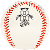 Cal Ripken Jr. Autographed Official Ironman Logo AL Baseball Baltimore Orioles #16/21 Steiner & MLB Holo #MR085230