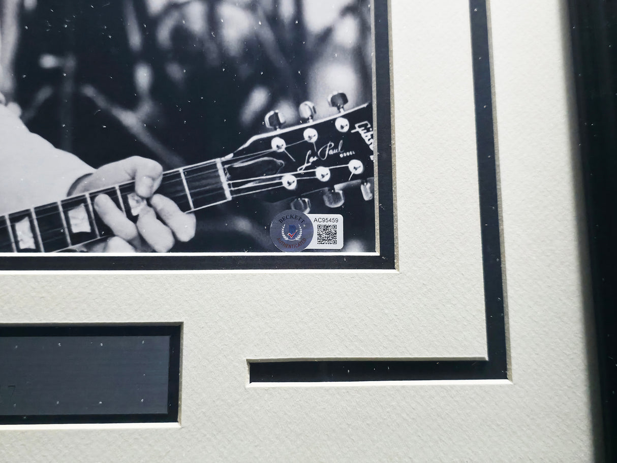 Jeff Lynne Autographed Framed 11x14 Photo Electric Light Orchestra ELO Beckett BAS #AC95459