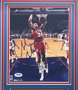 Charles Barkley Autographed Framed 8x10 Photo Philadelphia 76ers PSA/DNA #G88287