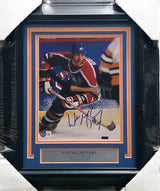Wayne Gretzky Autographed Framed 8x10 Photo Edmonton Oilers Beckett BAS #AC95497