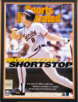 Cal Ripken Jr. Autographed Framed 16x20 Sports Illustrated Cover Photo Baltimore Orioles Steiner Holo SKU #250214