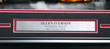 Allen Iverson Autographed Framed 16x20 Photo Philadelphia 76ers (Damaged) Beckett BAS Witness #W997620