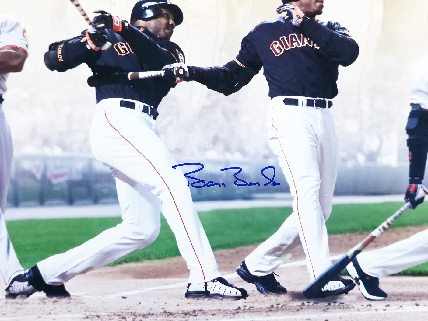 Barry Bonds Autographed Framed 16x20 Photo San Francisco Giants 2001 Single Season Home Run Record PSA/DNA #B73790