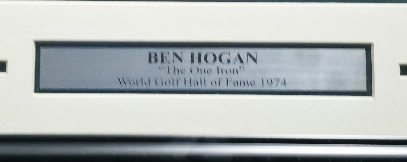 Ben Hogan Autographed Framed 11x14 Photo Beckett BAS #AC95486