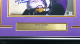 Don James Autographed Framed 11x14 Photo Washington Huskies "91 National Champs" Beckett BAS QR #AE31844