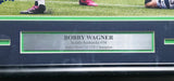 Bobby Wagner Autographed Framed 12x18 Photo Seattle Seahawks "Go Hawks!" MCS Holo #64045