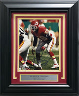 Derrick Thomas Autographed Framed 8x10 Photo Kansas City Chiefs Beckett BAS #AC95526