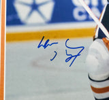 Wayne Gretzky Autographed Framed 11x14 Photo Edmonton Oilers Beckett BAS #AC95472