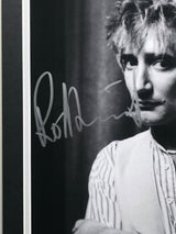 Rod Stewart Autographed Framed 11x14 Photo Beckett BAS #AE31835