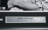 Rod Stewart Autographed Framed 11x14 Photo Beckett BAS #AE31835