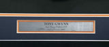 San Diego Padres Tony Gwynn Autographed Framed White Rawlings Jersey Beckett BAS QR #BP55354