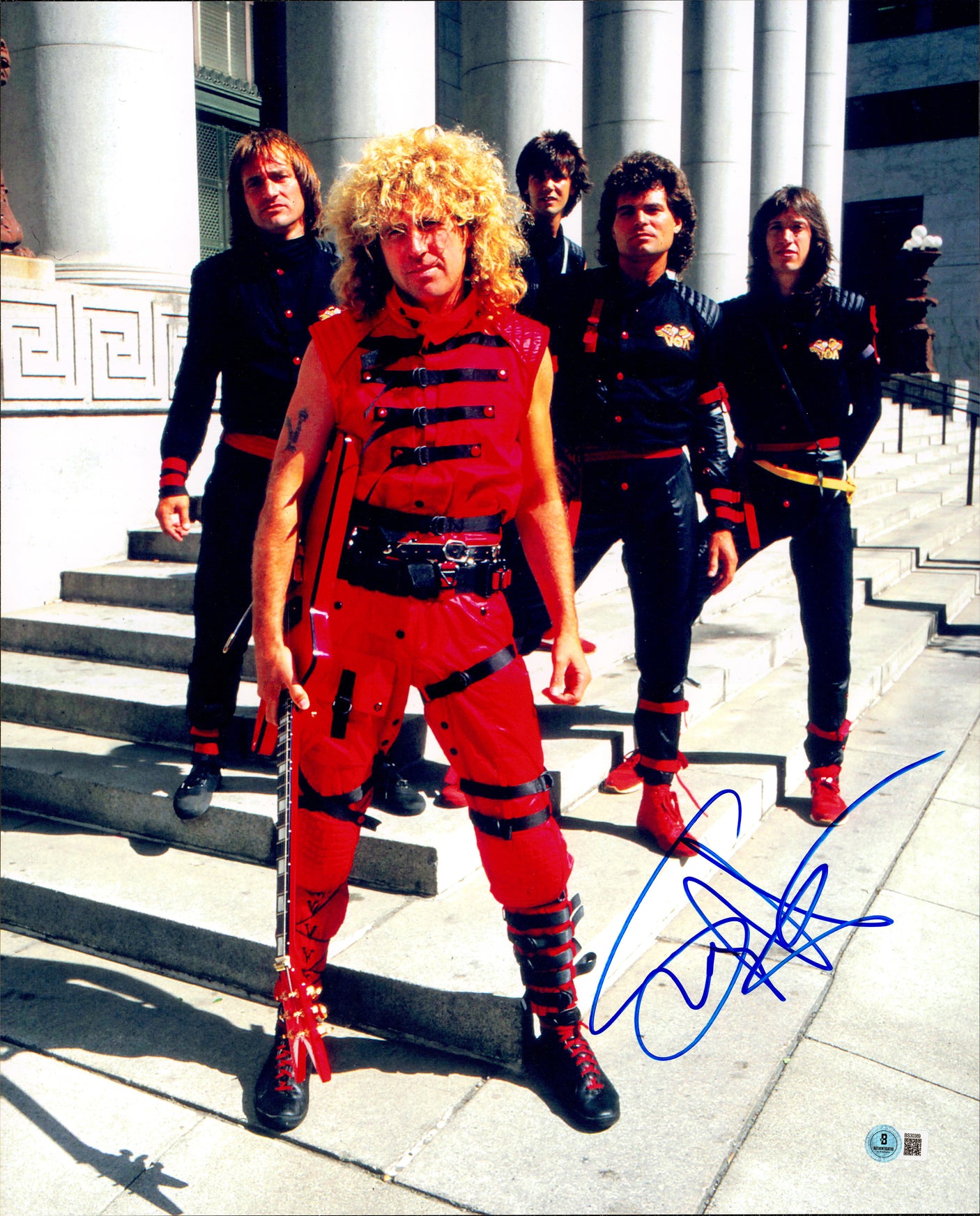 Sammy Hagar Autographed 16x20 Photo Beckett BAS QR #BS30389