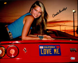 Christie Brinkley Autographed 16x20 Photo (Smudged) Beckett BAS Witness #2W85449