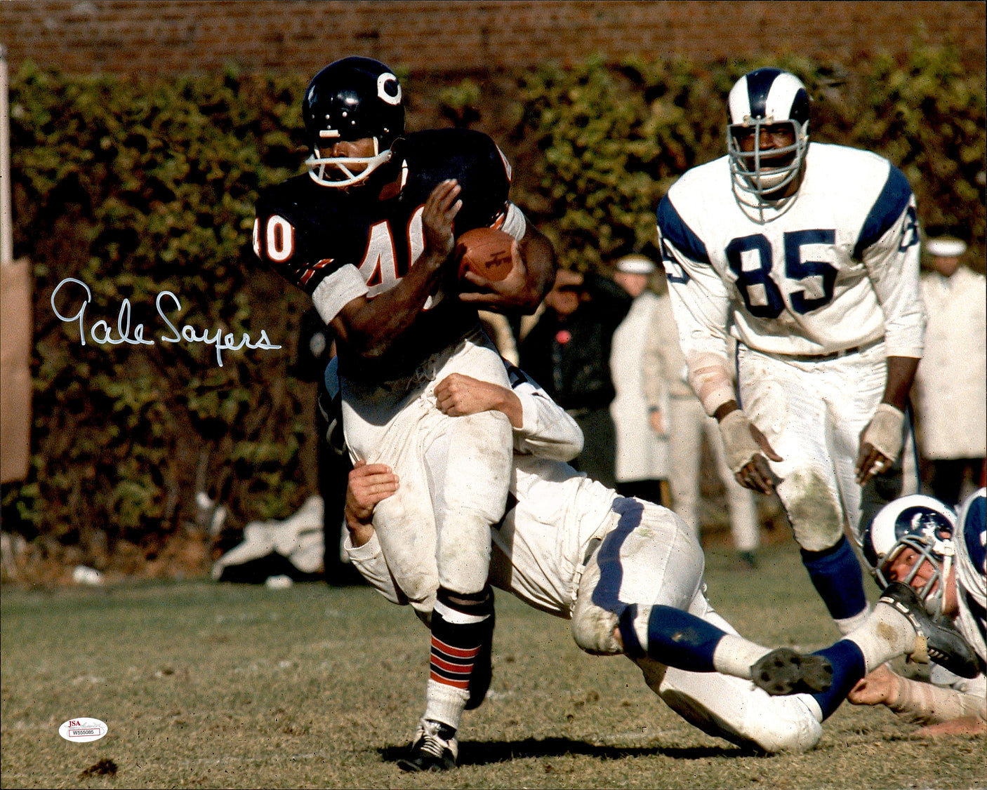 Gale Sayers Autographed 16x20 Photo Chicago Bears JSA #W555085