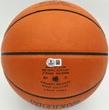 Oscar Robertson Autographed Spalding NBA Leather Game Basketball Milwaukee Bucks Beckett BAS QR #BS30429