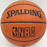 Oscar Robertson Autographed Spalding NBA Leather Game Basketball Milwaukee Bucks Beckett BAS QR #BS30429
