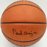 Paul Arizin Autographed Spalding NBA Leather Game Basketball Philadelphia Warriors Beckett BAS QR #BS30421