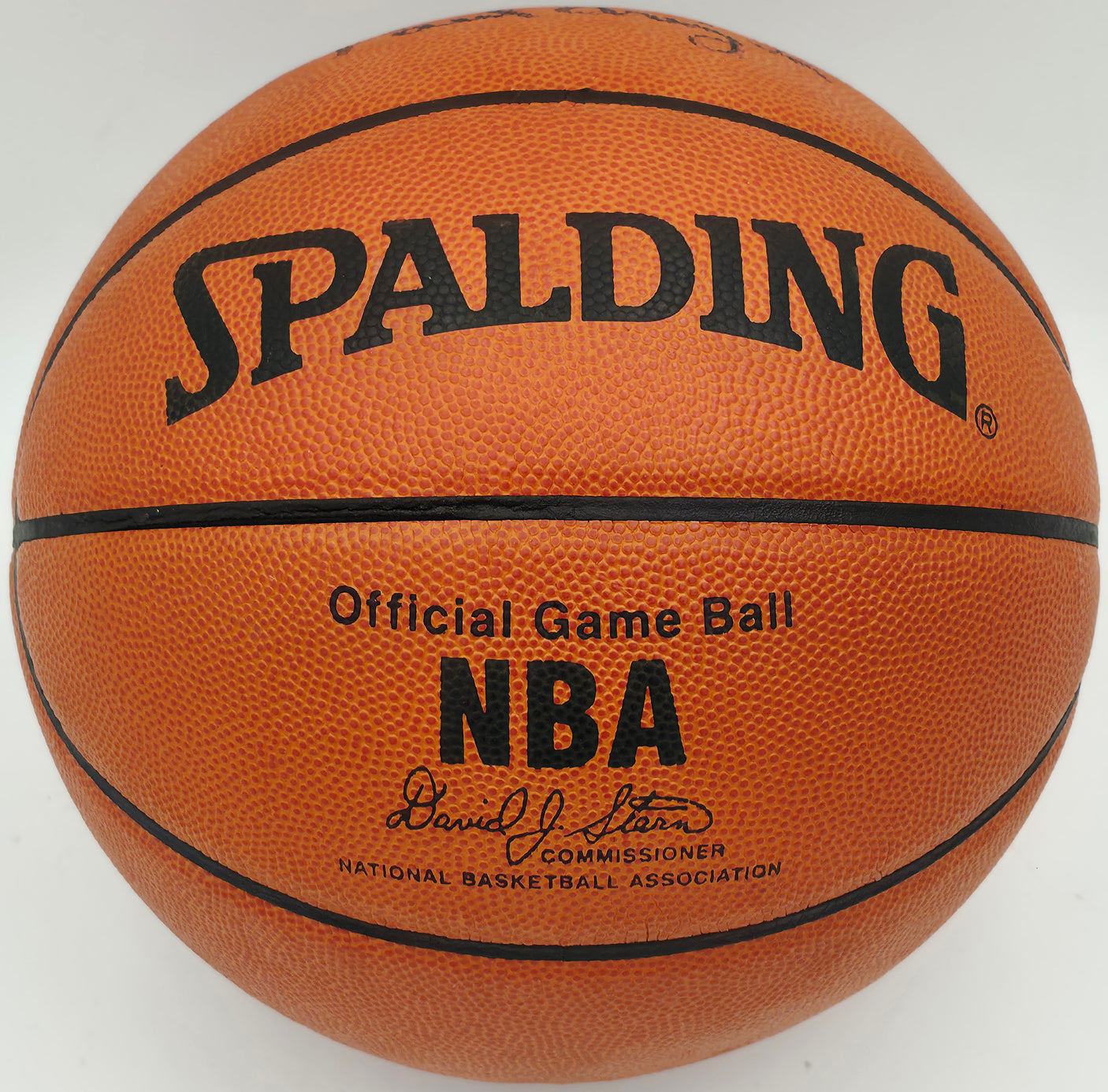 Paul Arizin Autographed Spalding NBA Leather Game Basketball Philadelphia Warriors Beckett BAS QR #BS30421
