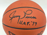 Jerry Lucas Autographed Spalding NBA Leather Game Basketball New York Knicks "HOF 79" Beckett BAS QR #BS30431