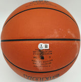 George Gervin Autographed Spalding NBA Leather Game Basketball San Antonio Spurs "Iceman #44" Beckett BAS QR #BS30435