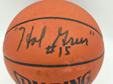 Hal Greer Autographed Spalding NBA Leather Game Basketball Philadelphia 76ers Beckett BAS QR #BS30427