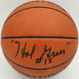 Hal Greer Autographed Spalding NBA Leather Game Basketball Philadelphia 76ers Beckett BAS QR #BS30427