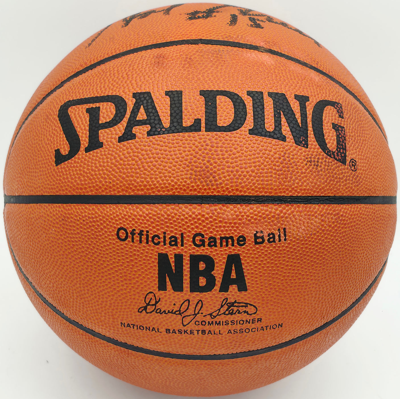 Hal Greer Autographed Spalding NBA Leather Game Basketball Philadelphia 76ers Beckett BAS QR #BS30427