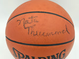 Nate Thurmond Autographed Spalding NBA Leather Game Basketball Golden State Warriors Beckett BAS QR #BS30430