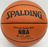 Nate Thurmond Autographed Spalding NBA Leather Game Basketball Golden State Warriors Beckett BAS QR #BS30430