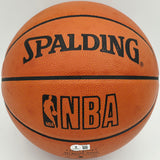 Nate Thurmond Autographed Spalding NBA Leather Game Basketball Golden State Warriors Beckett BAS QR #BS30430