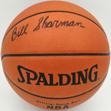 Bill Sharman Autographed Spalding NBA Leather Game Basketball Boston Celtics Beckett BAS QR #BS30432