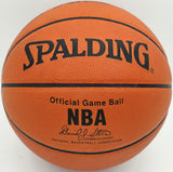 Bill Sharman Autographed Spalding NBA Leather Game Basketball Boston Celtics Beckett BAS QR #BS30432