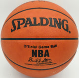 George Mikan Autographed Spalding NBA Leather Game Basketball Minneapolis Lakers Beckett BAS QR #BS30426