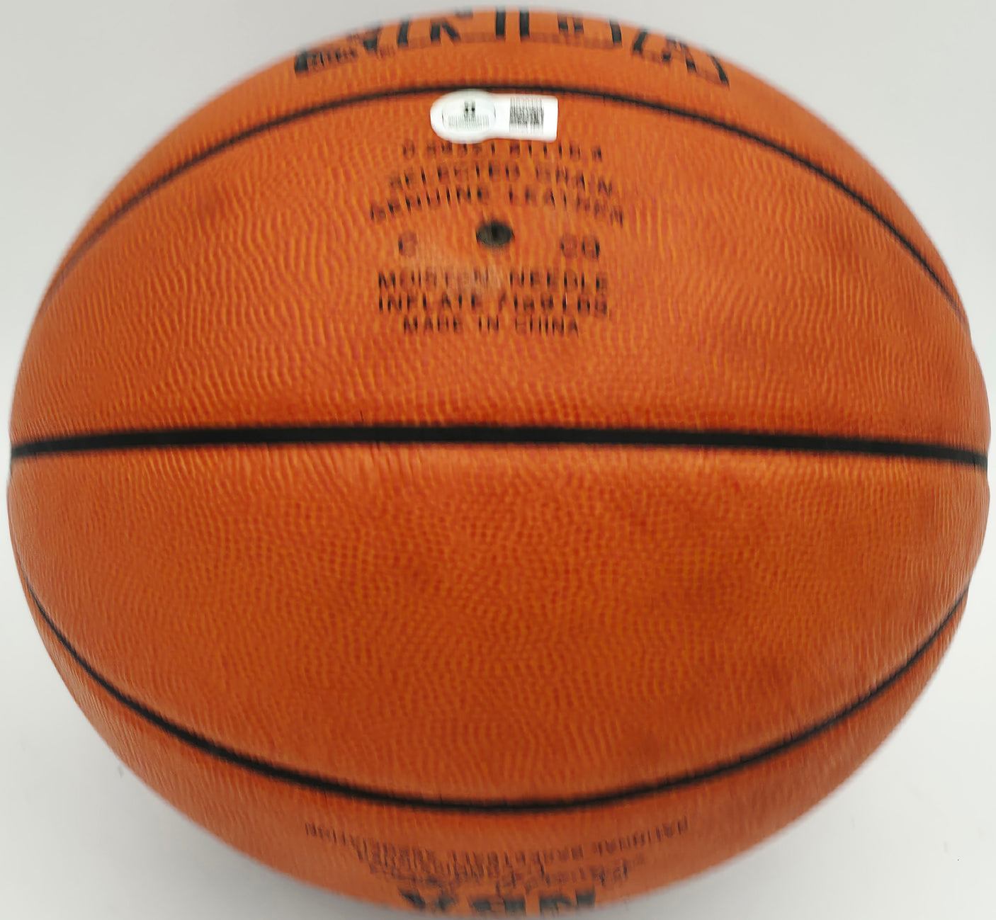 James Worthy Autographed Spalding NBA Leather Game Basketball Los Angeles Lakers Beckett BAS QR #BS30424