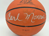 Earl The Pearl Monroe Autographed NBA Replica Basketball New York Knicks Beckett BAS QR #BS30437