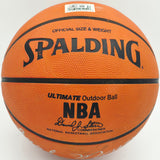 Earl The Pearl Monroe Autographed NBA Replica Basketball New York Knicks Beckett BAS QR #BS30437