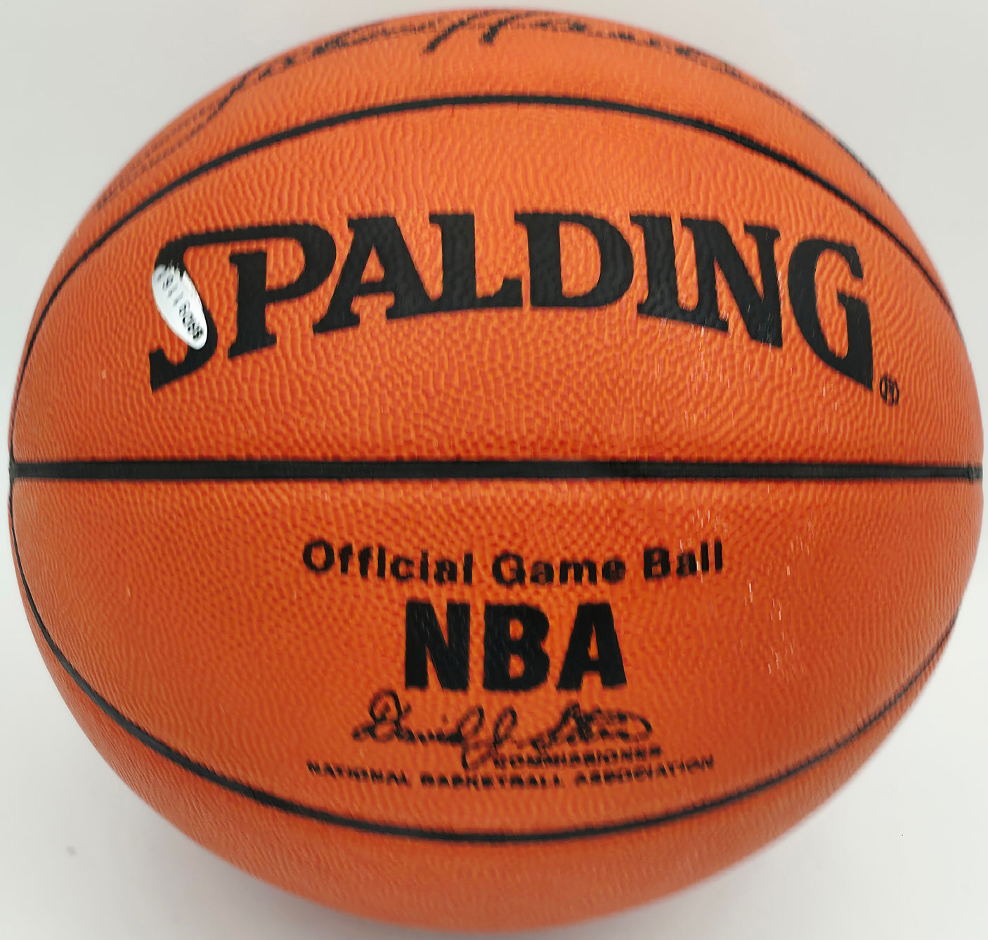 John Havlicek Autographed Spalding NBA Leather Game Basketball Boston Celtics UDA Holo & Beckett BAS QR #BS30428
