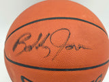 Bobby Jones Autographed Spalding NBA Leather Game Basketball Philadelphia 76ers Beckett BAS QR #BS30418