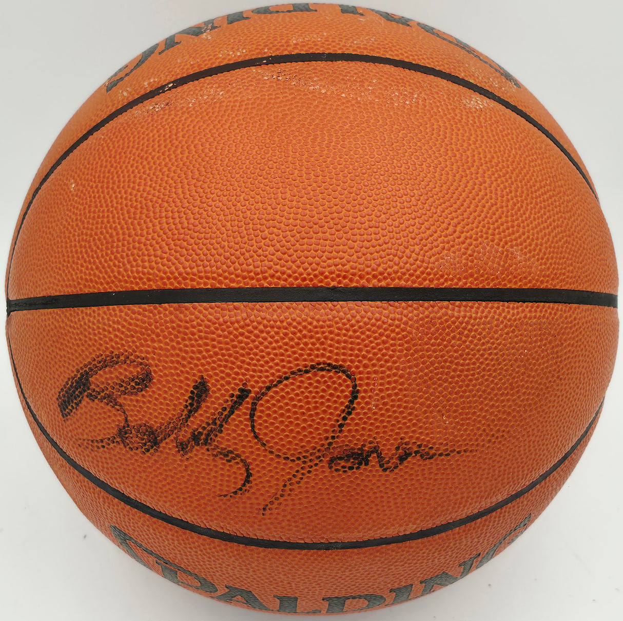 Bobby Jones Autographed Spalding NBA Leather Game Basketball Philadelphia 76ers Beckett BAS QR #BS30418
