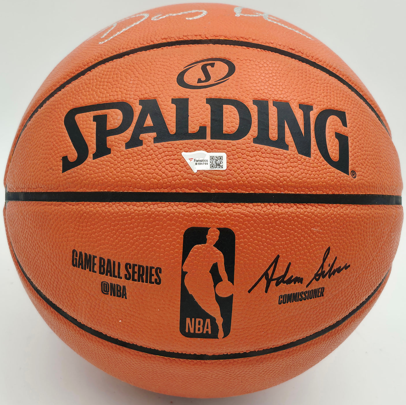 Gary Payton Autographed Spalding NBA Leather Game Basketball Seattle Supersonics Fanatics Holo #B194760