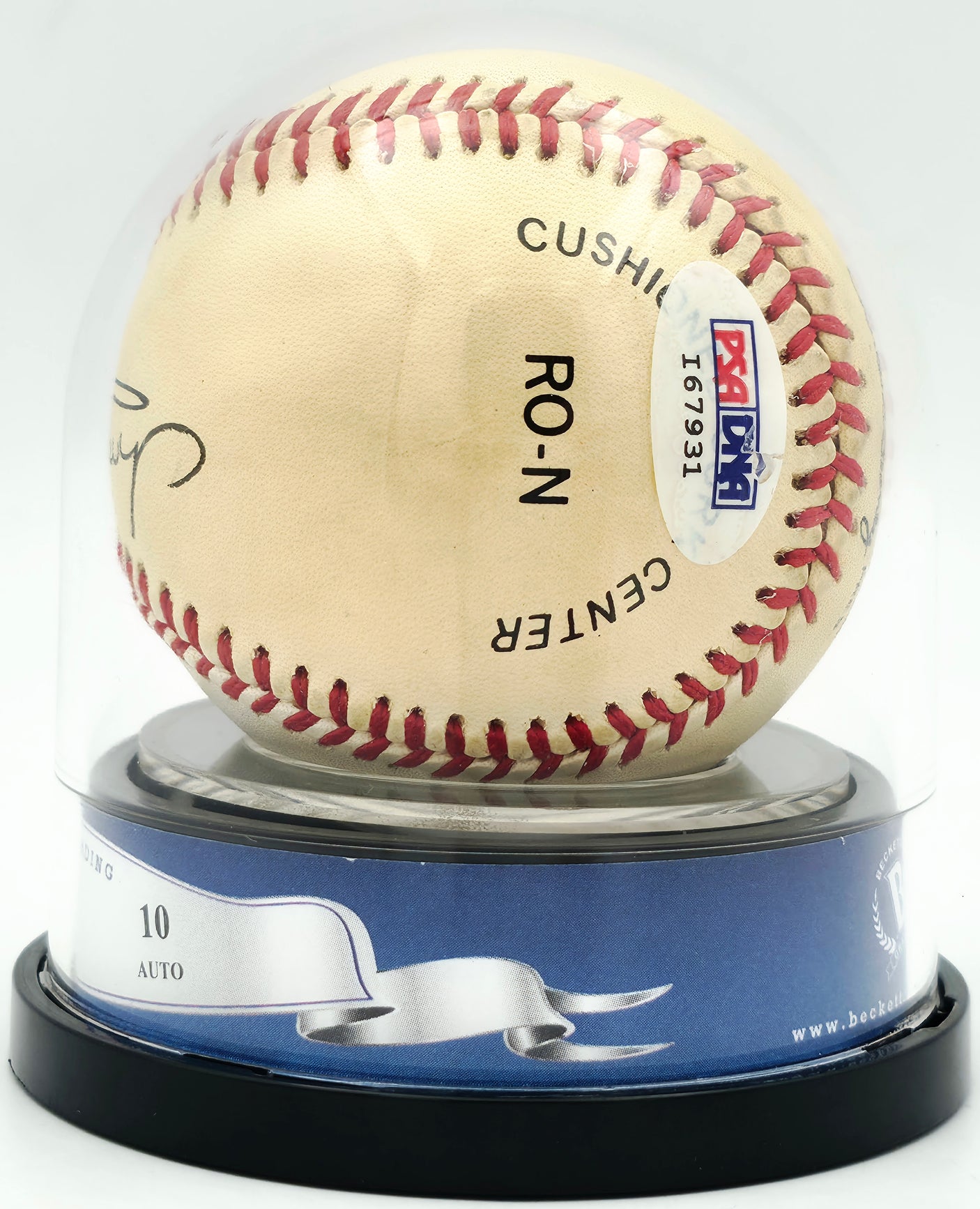 Willie Mays Autographed Official NL Baseball San Francisco Giants Auto Grade Gem Mint 10 PSA/DNA & Beckett BAS #18284640