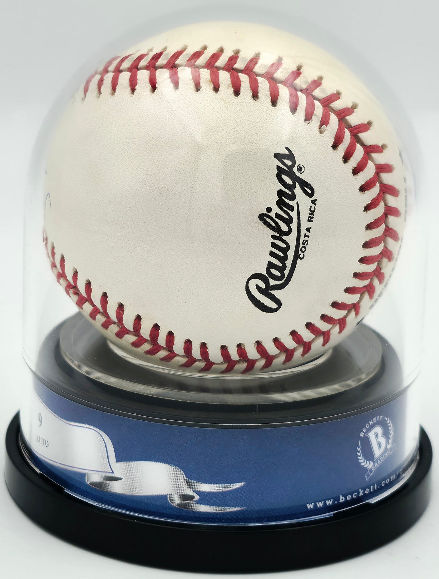 Willie Mays Autographed Official NL Baseball San Francisco Giants Auto Grade Mint 9 PSA/DNA & Beckett BAS #18285589