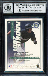 Ichiro Suzuki Autographed 2001 Upper Deck Victory Rookie Card #564 Seattle Mariners Auto Grade Gem Mint 10 Beckett BAS #18283142