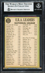 Sandy Koufax Autographed 1967 Topps Card #234 Los Angeles Dodgers Beckett BAS #18283478